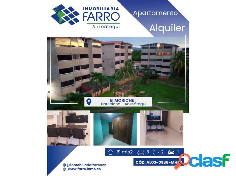 EN ALQUILER APARTAMENTO C.R. EL MORICHE BARCELONA