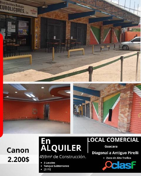 LOCAL COMERCIAL EN GUACARA (FS)