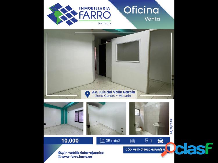 SE VENDE OFICINA EN AV. LUIS DEL VALLE GARCIA