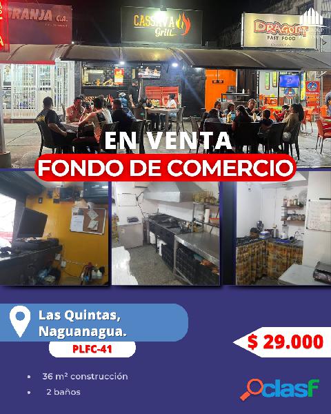 VENTA FONDO DE COMERCIO (PLA-RdelC)