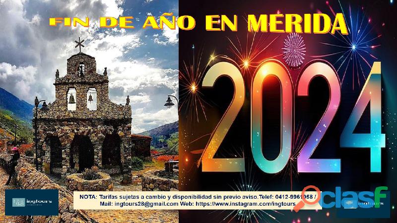 FIN DE AÑO EN MERIDA PAQUETES ESPECTACULARES