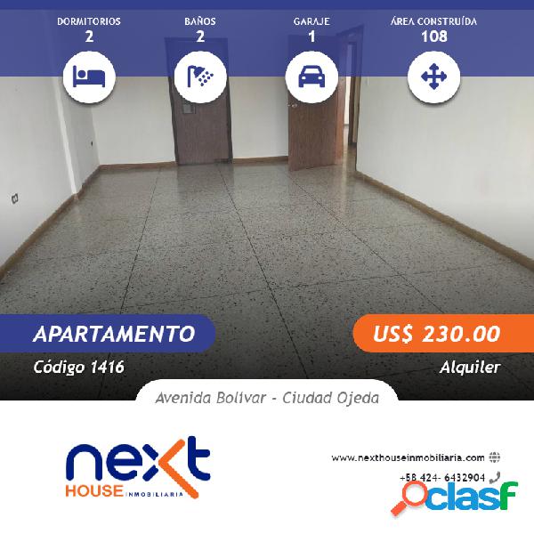 APARTAMENTO ALQUILER CALLE MERIDA CIUDAD OJEDA NEXT 1416