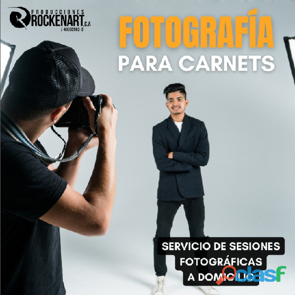 SESIONES FOTOGRAFICAS PARA CARNETS